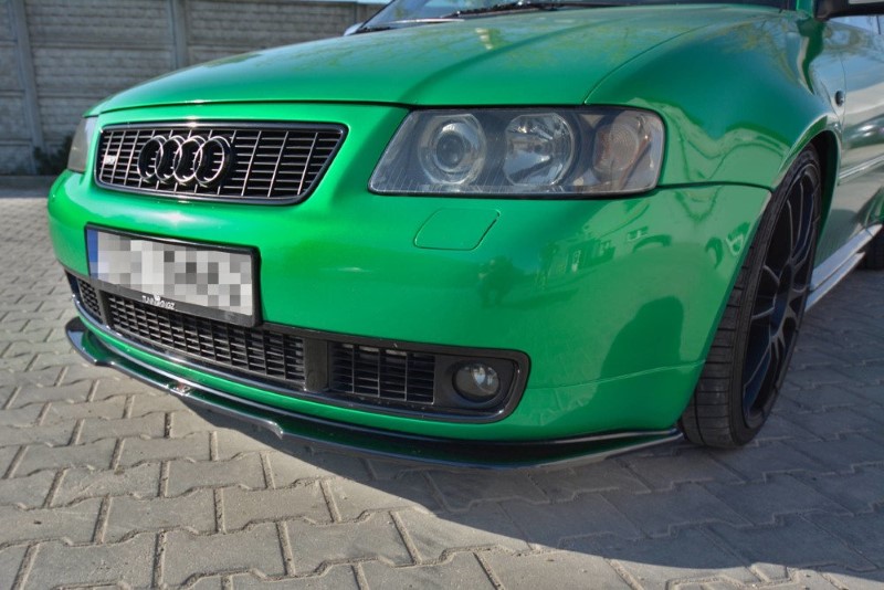 Voorspoiler Audi S3 8L Glanzend zwart