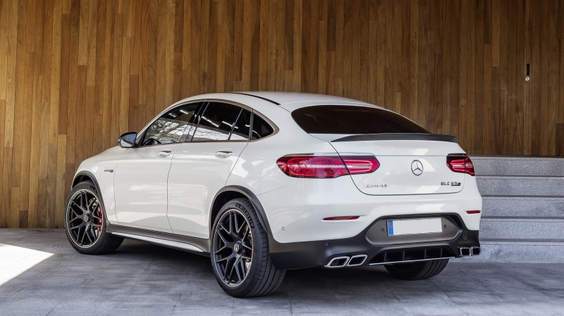 Diffusor Mercedes GLC C253 COUPE (2015-..) GLC63 Uitlaat sierstukken