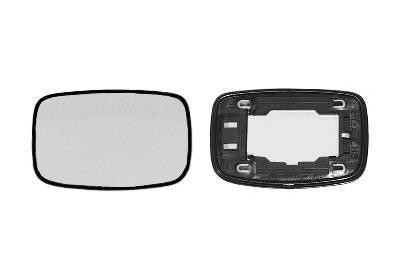 spiegelglas, bol glas, rechts Ford Fiësta, 1999-2002