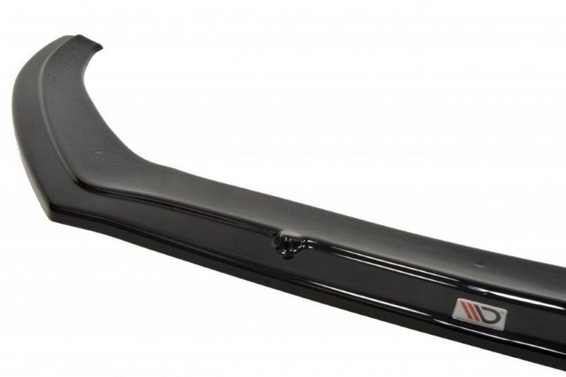 Voorspoiler Audi A4 B8 FL V.1 Glanzend Zwart