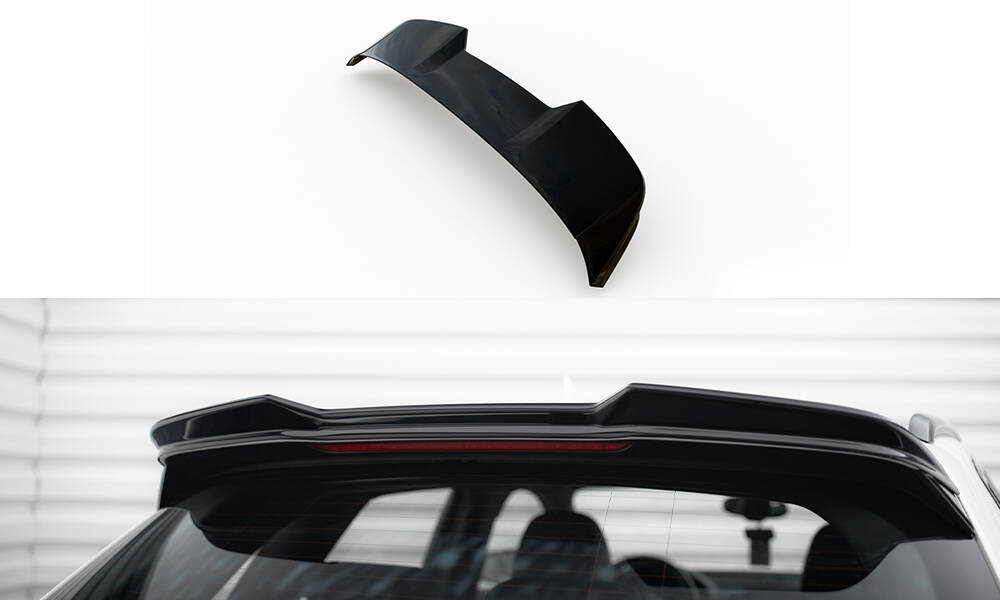 Spoiler Audi S3 / A3 S-Line 8V Sportback / Hatchback Maxton Glans Zwart