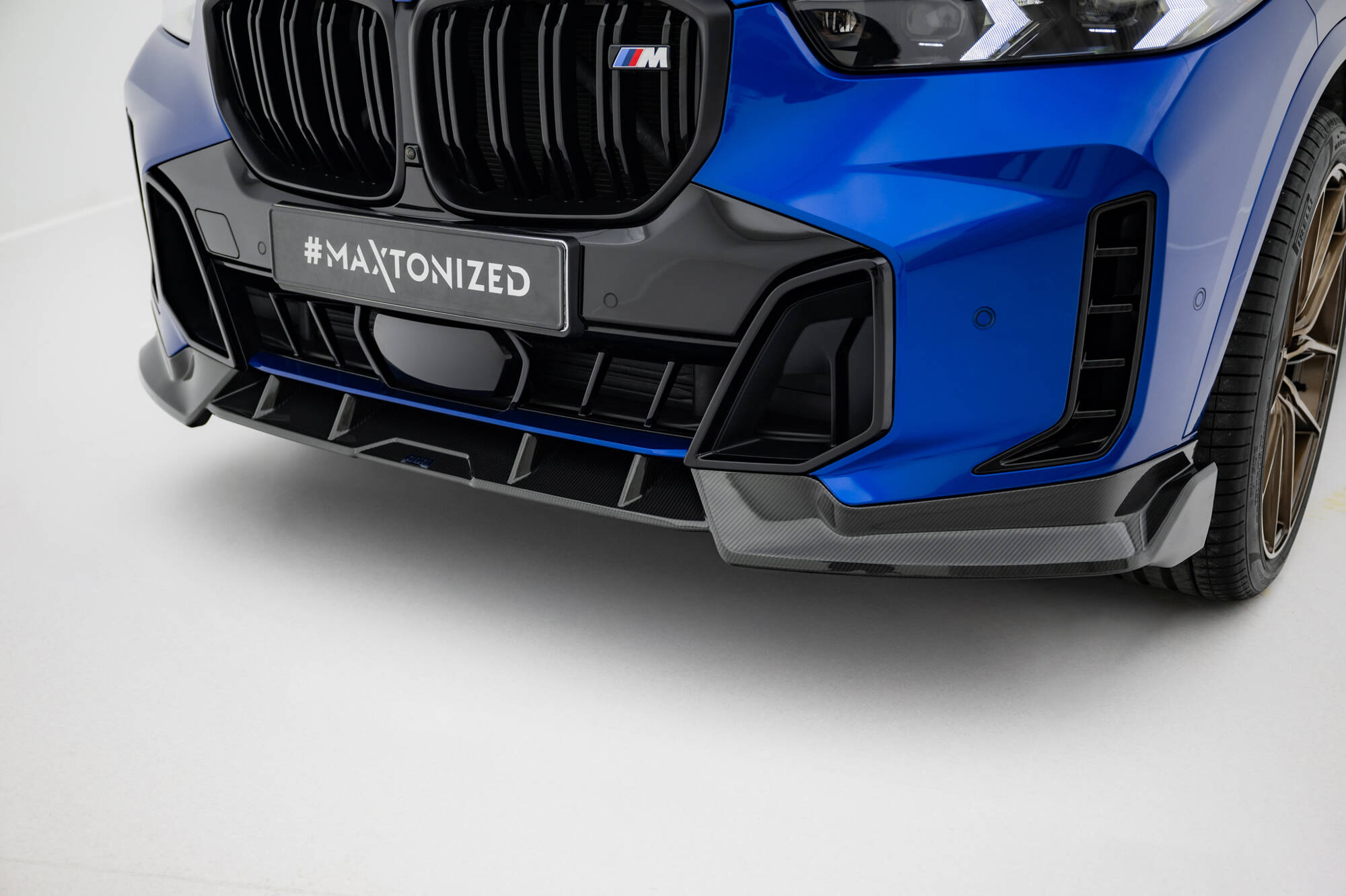 Carbon Fiber Bodykit BMW X5 M-Pack G05 Facelift Maxton Glanzend zwart