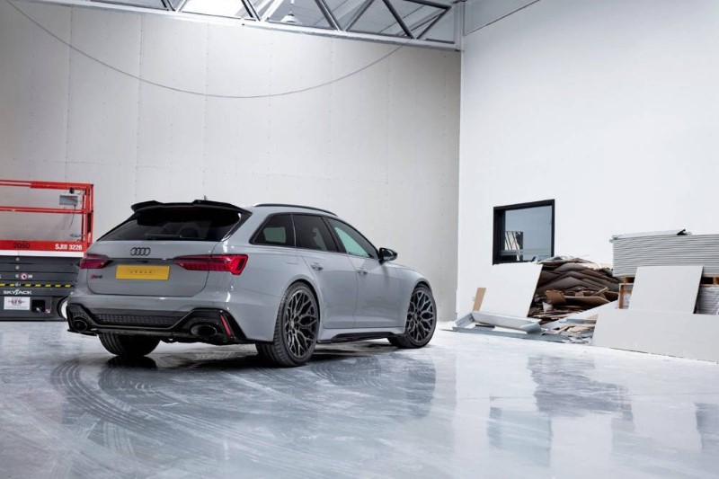 Spoiler V.2 Audi RS6 C8 Maxton Glanzend Zwart
