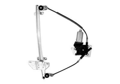 raammechanisme, 2/3 drs, incl motor, links Nissan Almera, 2000-2