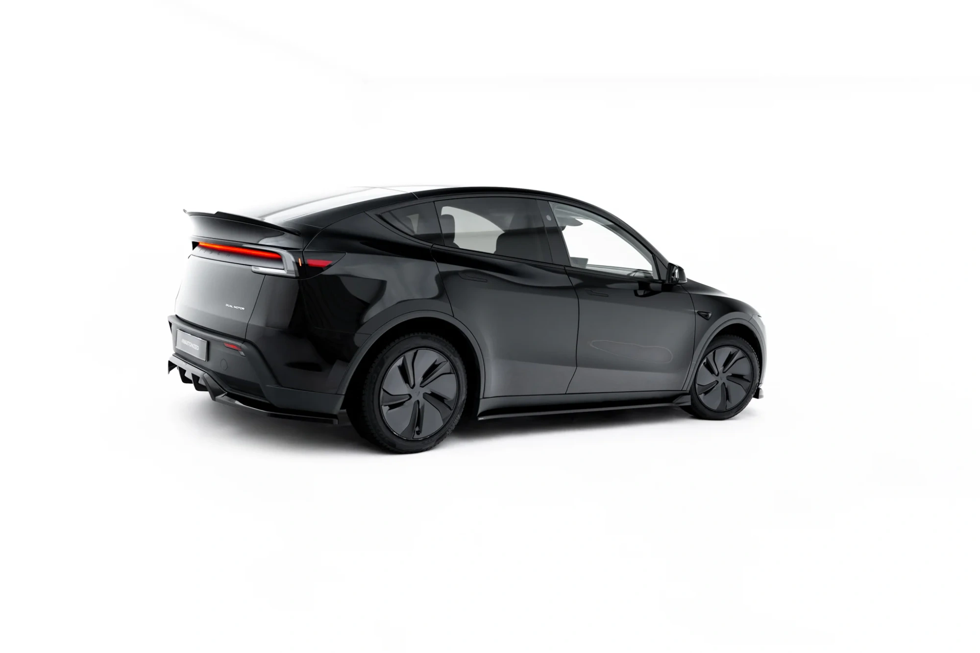 Spoiler Cap Tesla Model Y Premium Mk1 Facelift Maxton Glans Zwart