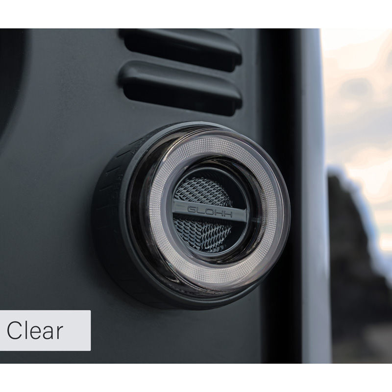 Glohh GL-2 LED Frontlampen  Landrover 90/110 1983-1990 & Defender (LD) 1990-2016 - Helder (4-delig)