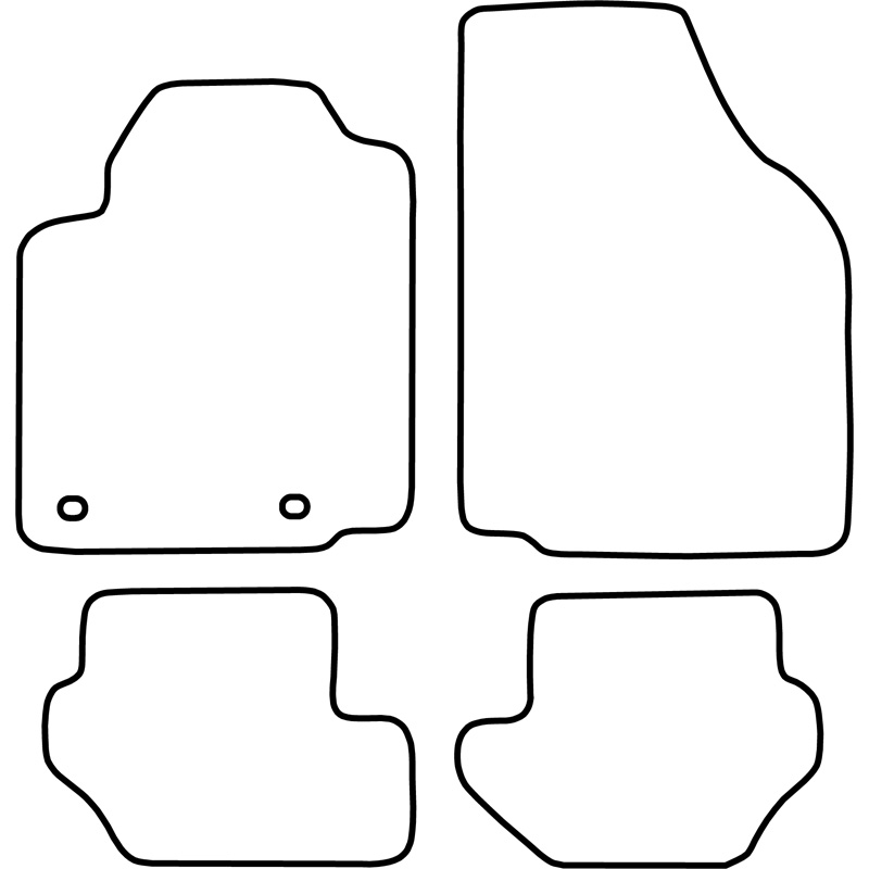 Automatten  Mazda 121 1996-2001