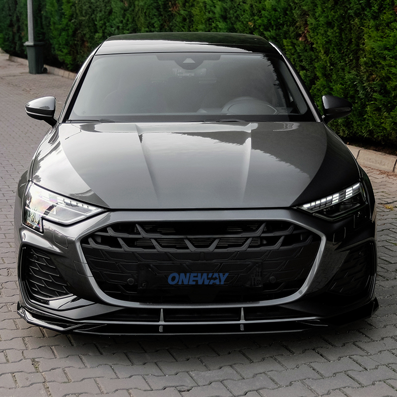 Oneway Complete bodykit  Audi A3 (8Y) Sedan S-Line/S3 Facelift 2025- - Glanzend zwart