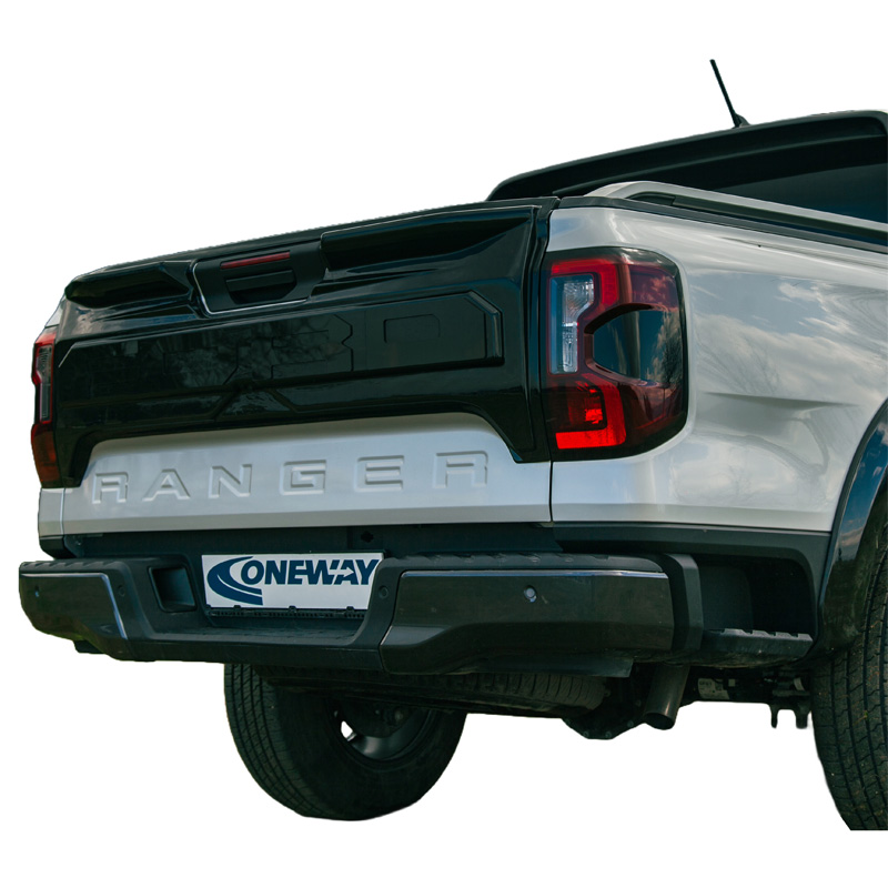 Achterklepcover  Ford Ranger T9 2022- - Matzwart