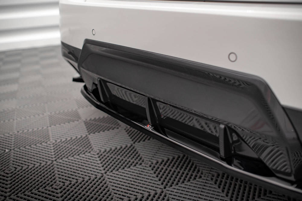 Diffuser BMW 2 Serie G42 Coupe M Pakket Maxton Glans Zwart