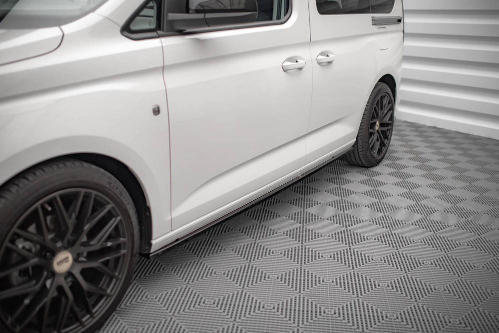 Zijskirts Volkswagen Caddy MK5 Maxton Glans Zwart