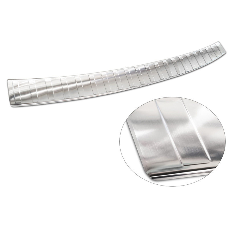 RVS Achterbumperprotector  Volkswagen Crafter & MAN TGE 2017- 'Ribs' ('XL'-version)