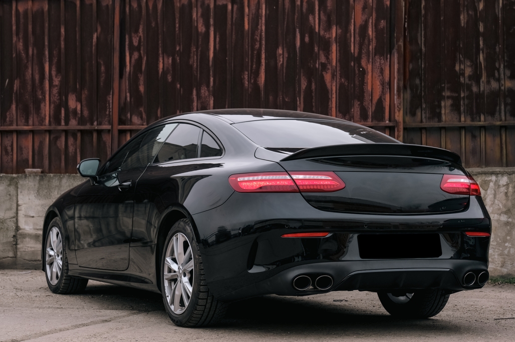 Achterklep spoiler Mercedes E-Class C238 Coupe (2016-..) Piano Black