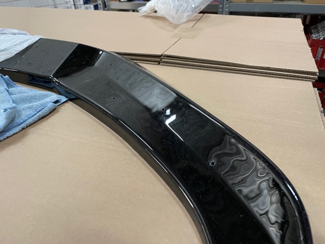 Voorspoiler Audi A4 B9 8W S-Line / S4 B9 8W Glans Zwart-outlet