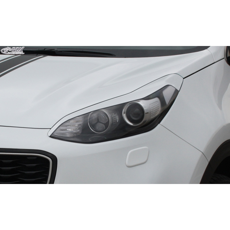 Koplampspoilers  Kia Sportage 2015-2022 (ABS)