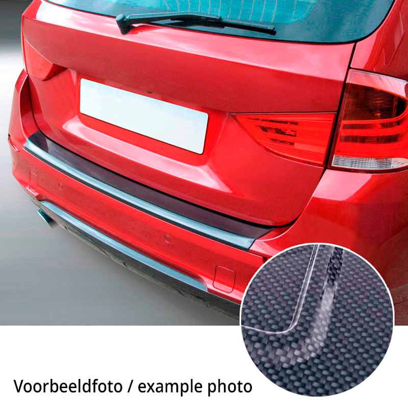 RGM ABS Achterbumper beschermlijst  BMW 3-Serie G20 Sedan 'M-Sport' Facelift 2023- Carbon Look