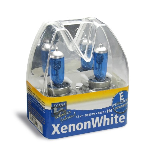 JOM Super white H4 lampen 2pcs
