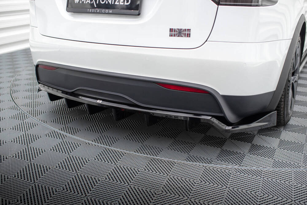 Diffusor Tesla Model X FL Gloss-Black