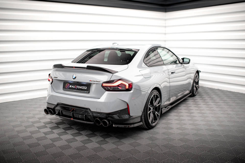 Zijdiffuser V.2 BMW 2 Serie G42 Coupe M240i Maxton Glans Zwart