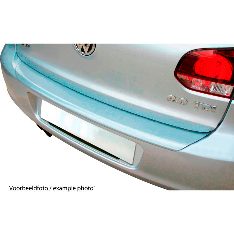 ABS Achterbumper beschermlijst  BMW 5-Serie G30 Sedan 'M' Sport Facelift 2020- Zilver