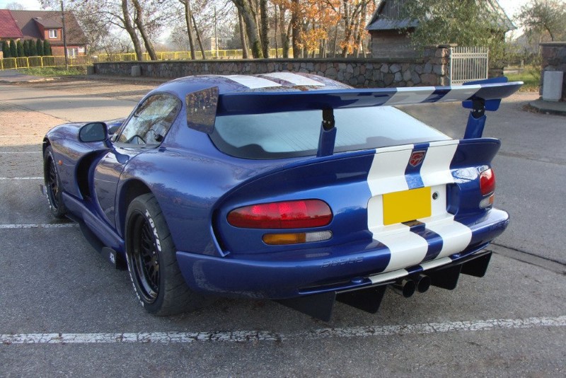 Achter Diffuser Dodge Viper GTS Racing
