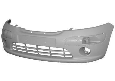 voorbumper met mistlampgaten, in primer Citroën C3, 2002-2005
