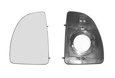 spiegelglas, verwarmd, boven, rechts Peugeot Boxer, 1994-2002