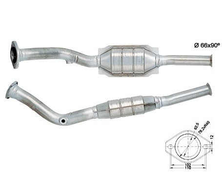 Peugeot 306 1.8i 8V 1761 cc 76 Kw / 103 cv XU7JP (LFZ) Magnaflow