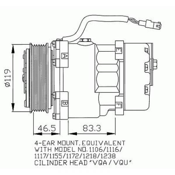Compressor UNIVERSEEL. 94->> UNIVERSEEL UNIVERSEEL