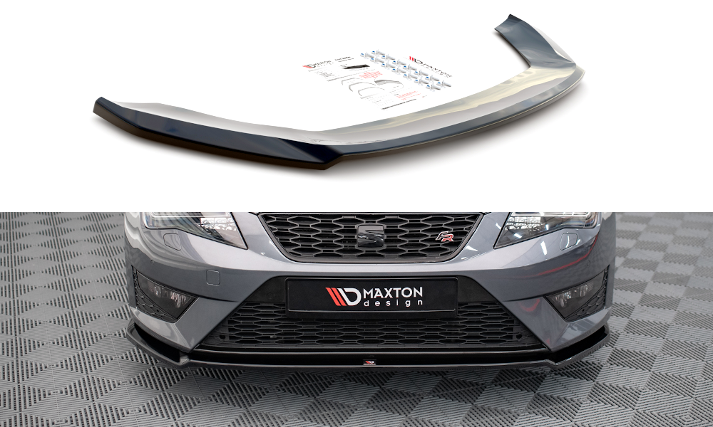 Voor splitter V2 Seat Leon FR / Cupra Mk3 Maxton