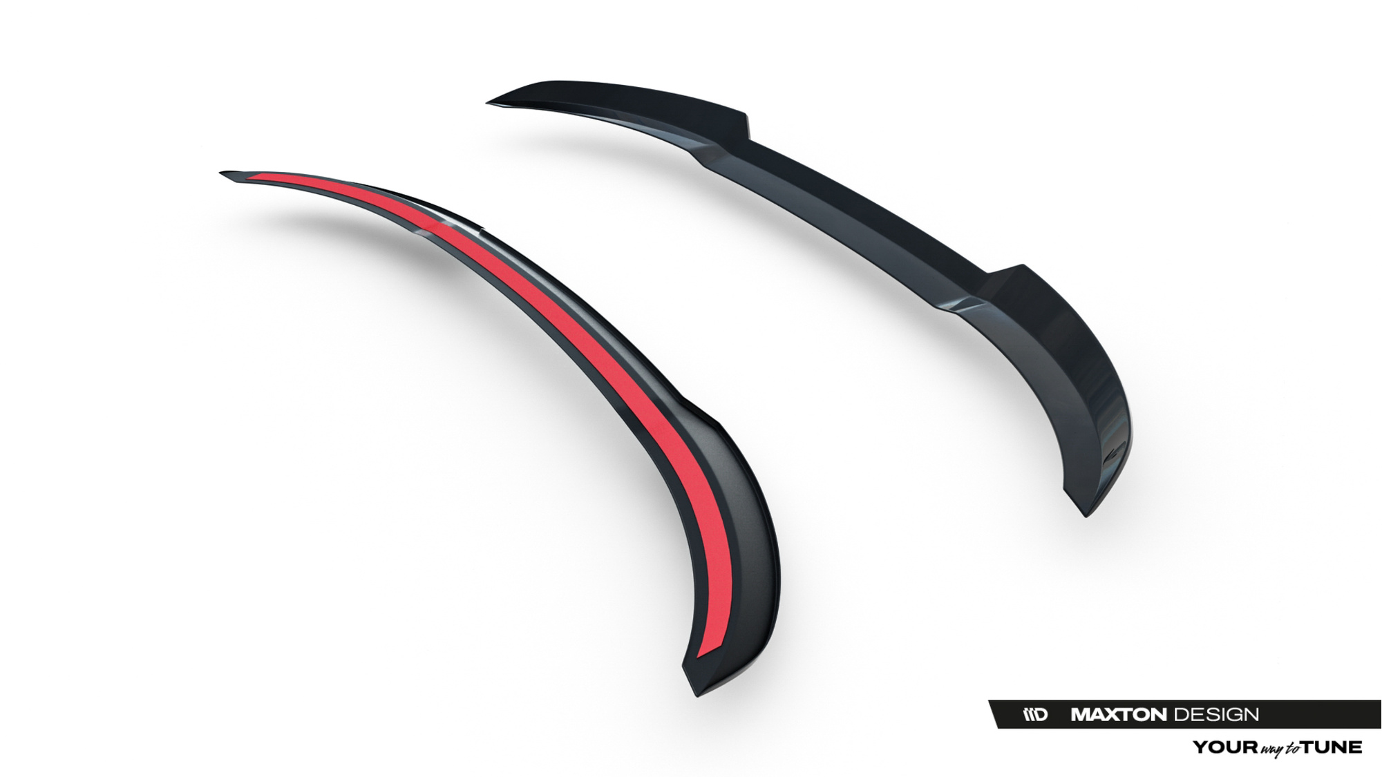 Spoiler Cap Lexus IS 500 Mk3 Facelift 2 (XE30) Maxton Glans Zwart