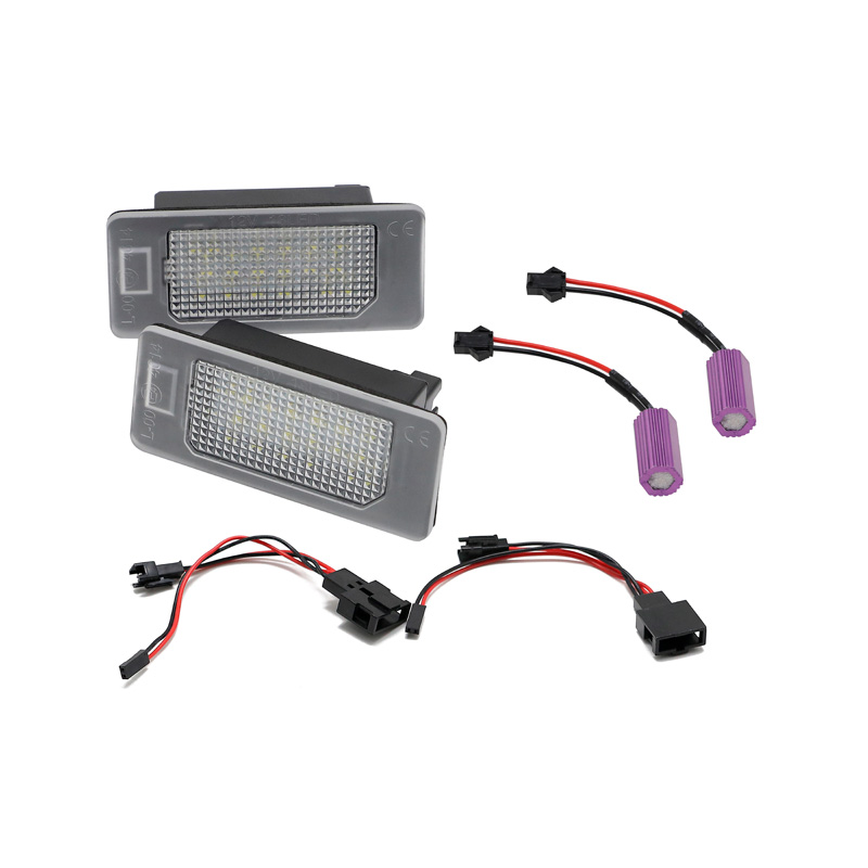 Set LED Nummerplaatverlichting  Audi/Volkswagen/Skoda/Porsche diverse modellen