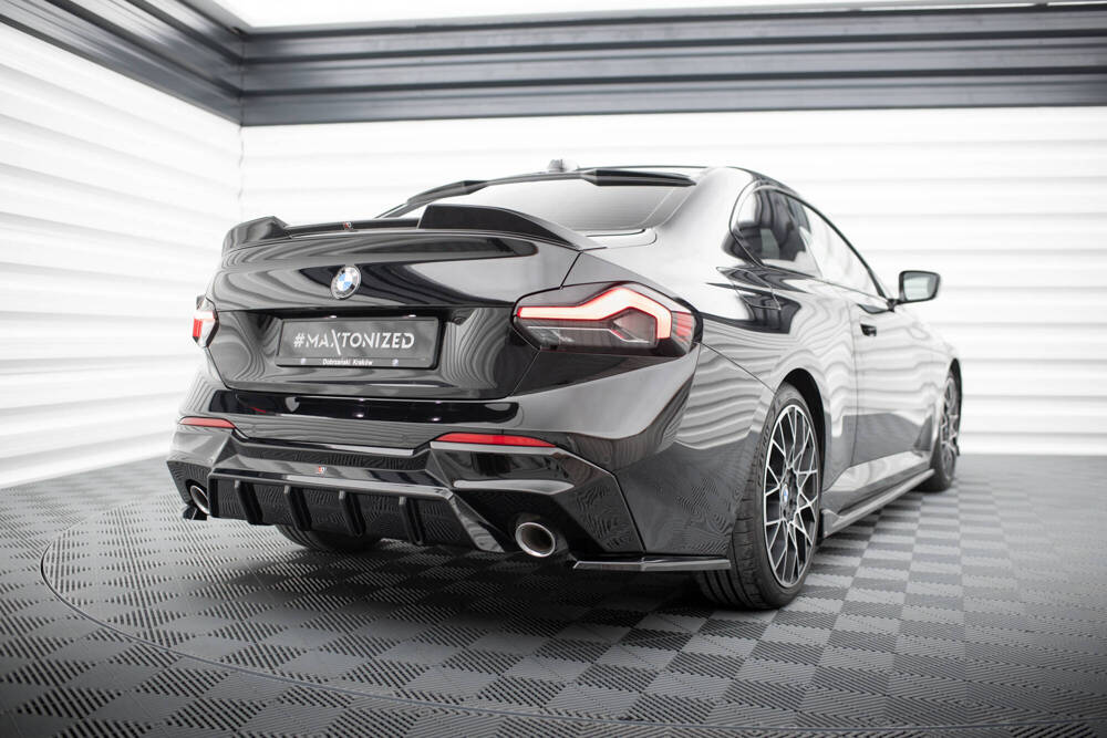 Zij Diffusers BMW 2 Serie Coupe G42 Maxton Glans Zwart