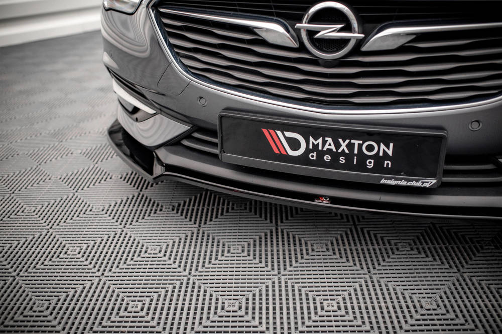 Voorspoiler V.3 Opel Insignia B Maxton Glans Zwart