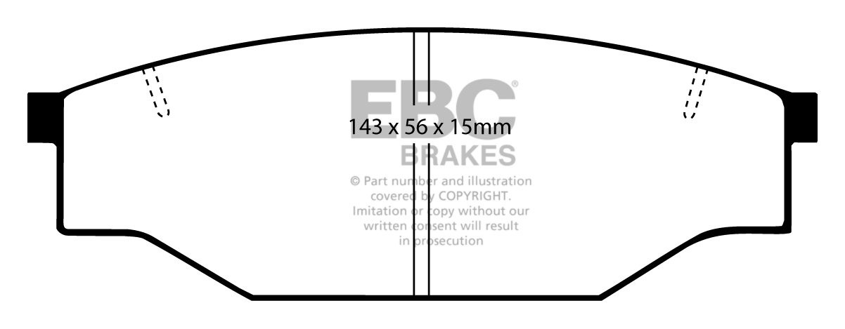 EBC Brakes TOYOTA BEDRIJFSWAGEN Hi-Ace 2.2 D (LH60) 83-84 Remblo