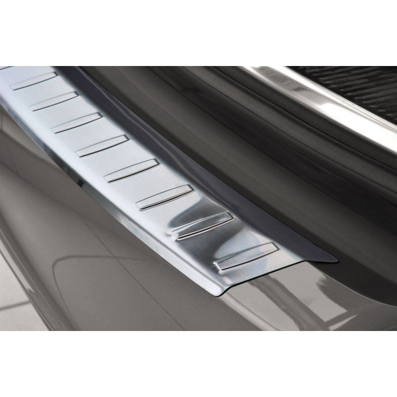 RVS Achterbumperprotector  Skoda Superb Combi 2013-2015 'Ribs'