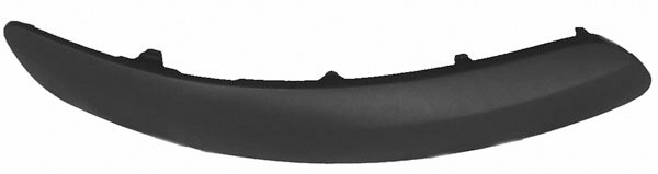 Bumper lijst rechts GOLF PLUS 05-09 ZWART