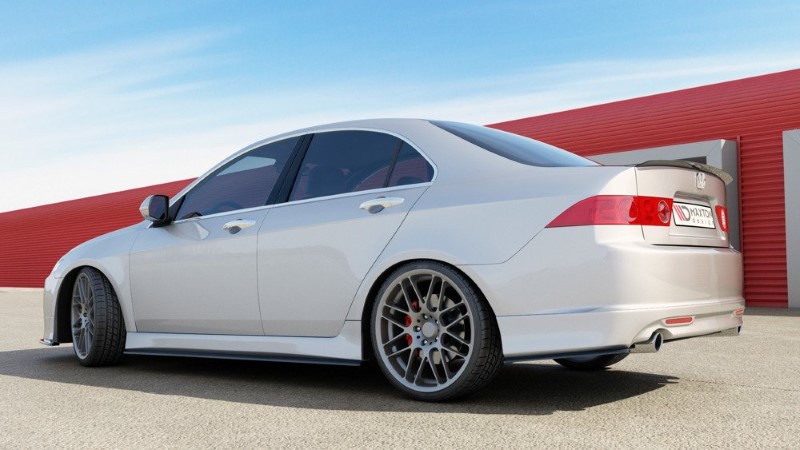 Spoilerkap Honda Accord VII Type-s Glanzend Zwart Maxton