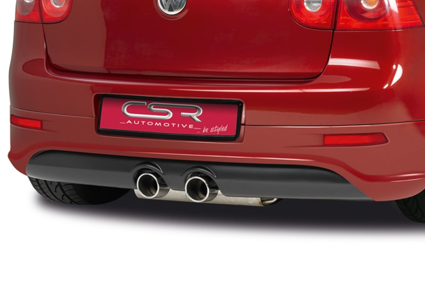 Achterbumper Diffusor VW Golf V Glans Zwart