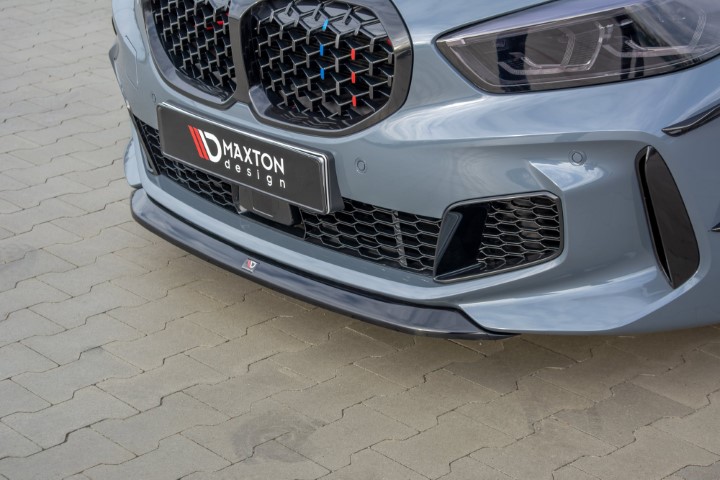 Voorspoiler BMW 1 Serie F40 M-Pack/ M135i Glans Zwart V2