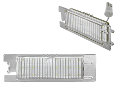 LED Kentekenplaat verlichting Opel Zafira B 05-, Astra H 04-09,