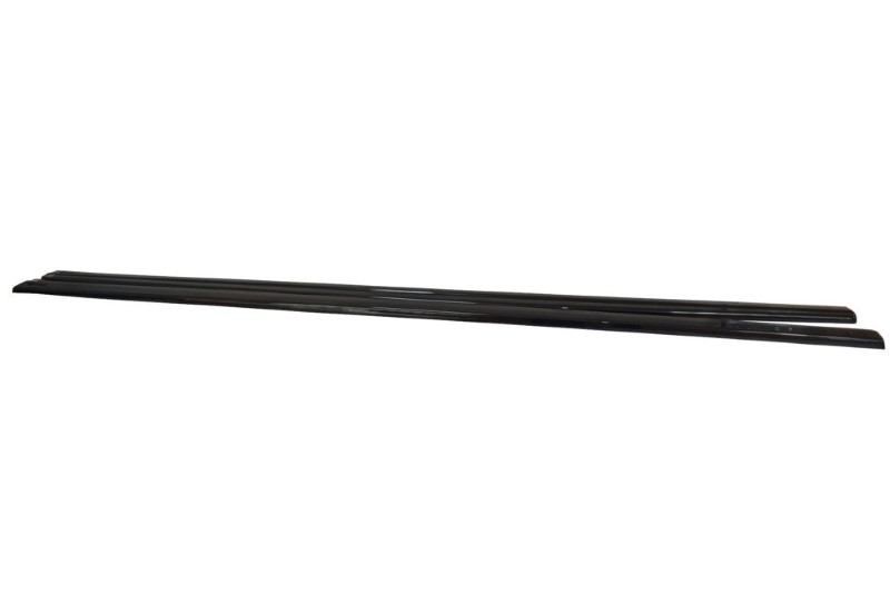 Zijskirts Diffusers Audi RS5 F5 Coupe Glanzend Zwart