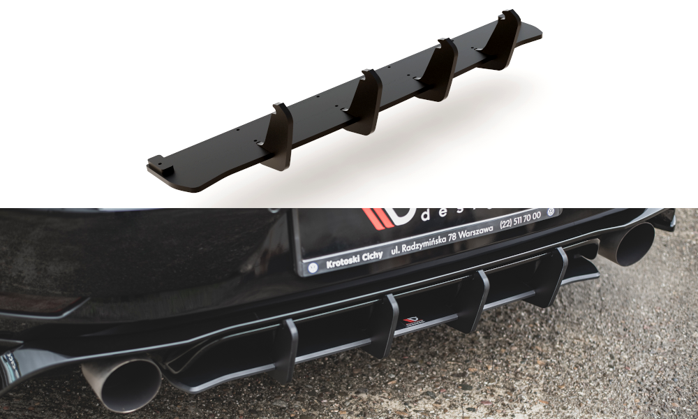 Diffuser Street Pro Volkswagen Golf 7 GTI TCR Maxton