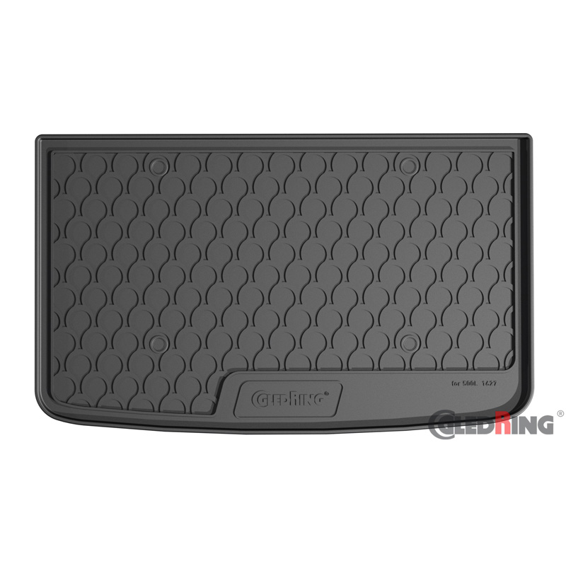Rubbasol (Rubber) Kofferbakmat  Fiat 500L Facelift 2017- (Lage laadvloer)