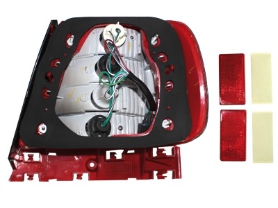 Achterlichten Audi A4 Limousine 95-01 LED zwart