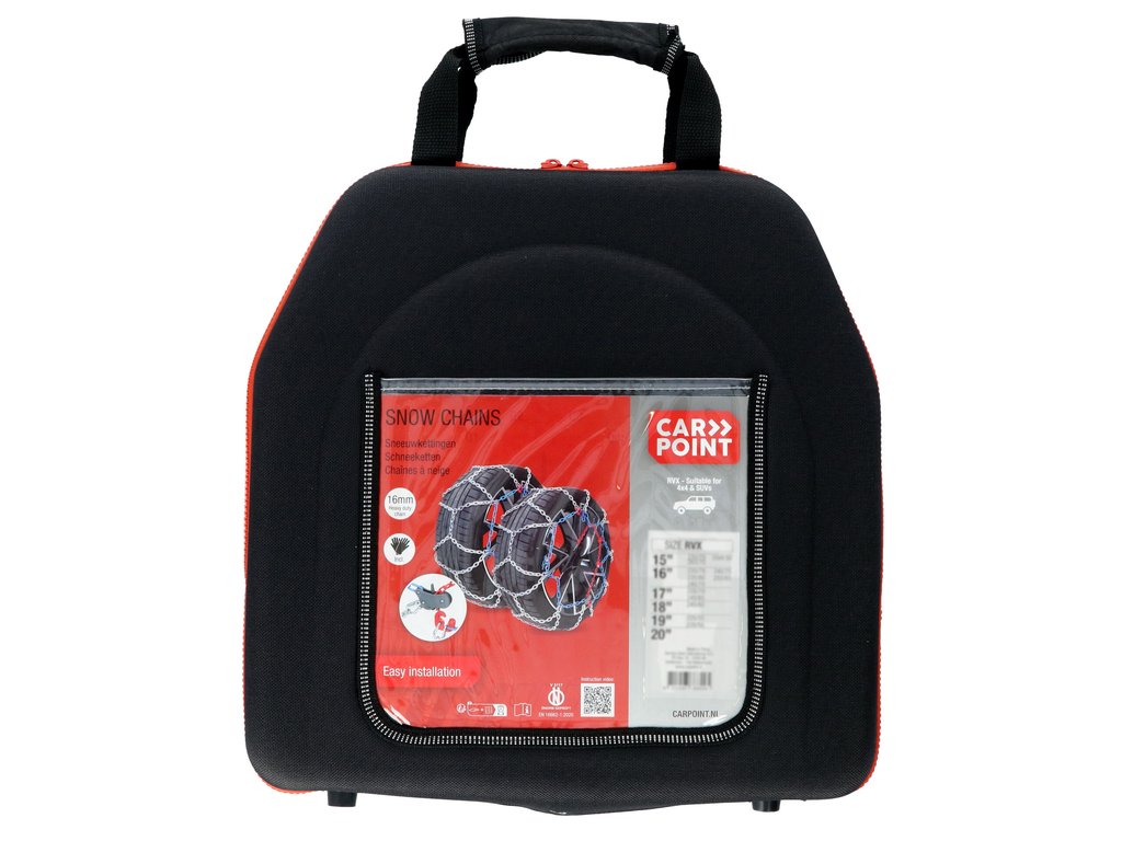 Sneeuwkettingen Carpoint RVX-247 16mm 15/16/17/18/19/20 inch