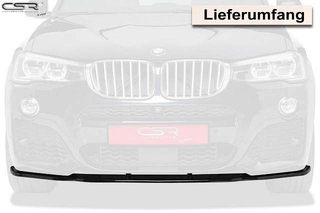 Voorspoiler BMW X4 F26 CSL172-G