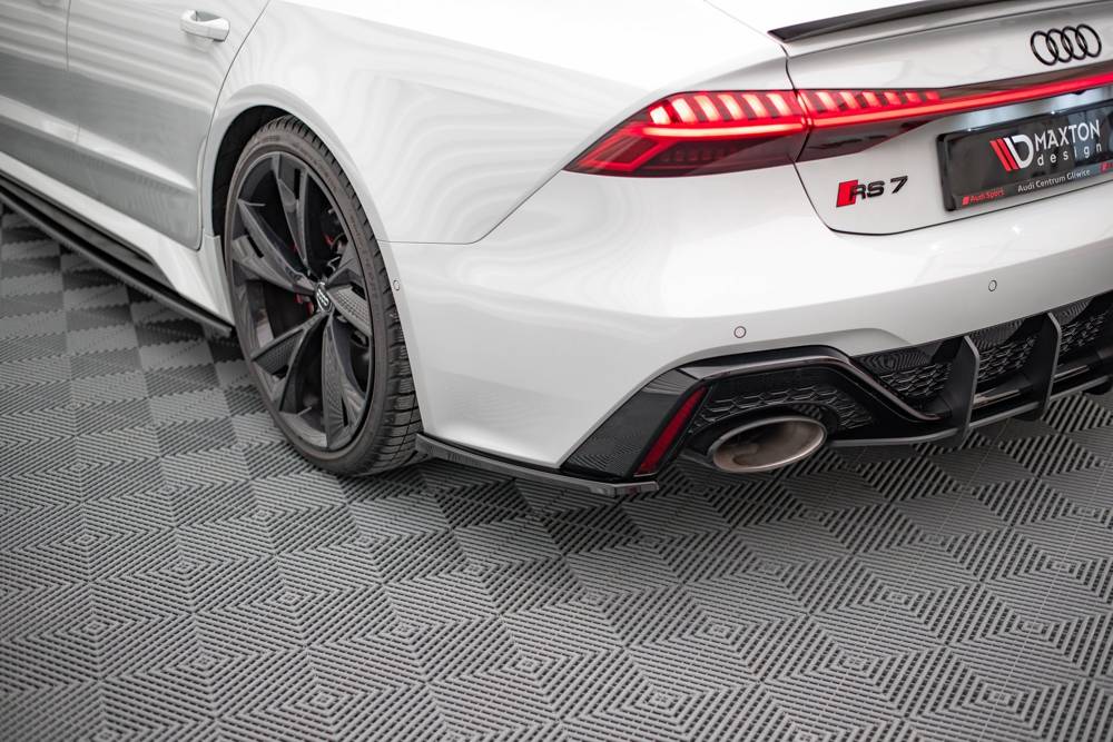Zijdiffuser V.1 Audi RS6 / RS7 C8 Maxton Glanzend Zwart