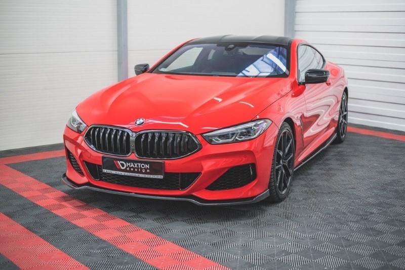 Voorspoiler BMW M850i G15 V.2 Glanzend Zwart