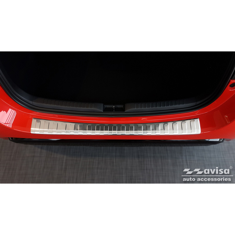 RVS Achterbumperprotector  Toyota Yaris IV HB 5-deurs (excl. GR) 2020-2024 & Facelift 2024- 'Ribs'